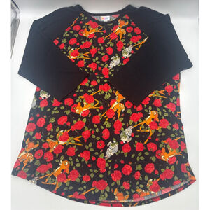 LuLaRoe Disney Randy Long Sleeve Tee 3XL Bambi Thumper